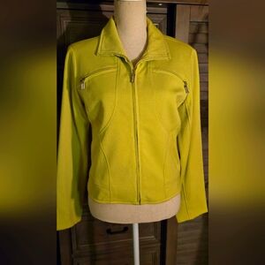 Citrus Green Suit Jacket By Mesmerize Sz Small Like New Condition